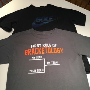 Boys Golf and Basketball Tees